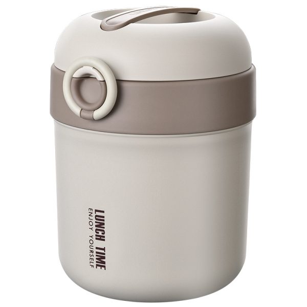 Large capacity insulated lifting pot, stainless steel portable carrying rice bucket - Image 6