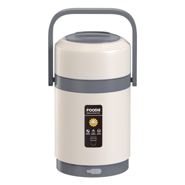 Multi-Layer Insulated Lunchboxes Worker Double-Layer Portable 304 Stainless Steel Sealed Rice Lunchbox - Image 6